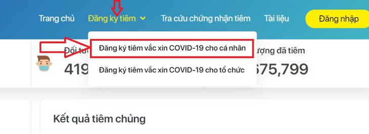 tiem chung online